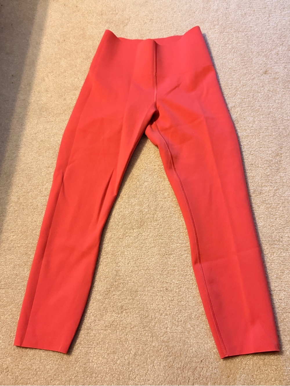 Lululemon High-Waist Coral Leggings